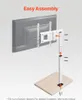Diagram showing the assembly of a TV stand. Náhled obrázku produktu
