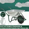 MIDORI® Schubkarre 100 Liter 210kg Luftreifen Bauschubkarre Produktbild-Vorschau 5