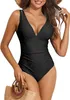 Costume da bagno intero modellante con scollo a V, da Anteprima dell’immagine prodotto 4