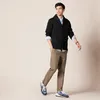 A. Essentials Herren Langarm-Cardigan mit Schalkragen, Produktbild-Vorschau 5