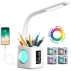 LED Schreibtischlampe,7-in-1 LED Tischlampe mit Stifthalter Produktbild-Vorschau 1