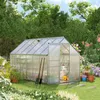 Outsunny Serre de Jardin en Polycarbonate 7,1 m? dim. 190L Voir les images du produit 2