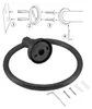Handtuchring & Toilettenpapierhalter, 2-teiliges Produktbild-Vorschau 6