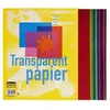 10 Blatt Transparentpapier DIN A5 / 10 verschiedene Farben Produktbild-Vorschau 2