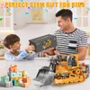 RC Buldozer, 9kanálová kovová stavební RC hračka se Náhled obrázku produktu 4