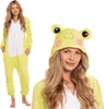 Nikcorp Oblek Pyžamo Dámské Dětské Onesie Žába  Zelená L Náhled obrázku produktu 1