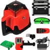A collection of laser leveling tools and accessories arranged on a white background. Podgląd zdjęcia produktu