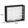 VDD Vitrine Wandmontage Mandosa M Schwarz Produktbild-Vorschau 6