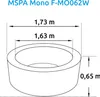 MSPA Mono F-Mo062W Whirlpool 930 L 11400276 Produktbild-Vorschau 2