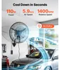 Ventilateur mural industriel SucceBuy 110 W, 67 cm, 7 m/s, Voir les images du produit 2