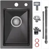 CECIPA MAX Spülbecken Schwarz Anthrazit 30 * 45CM, Produktbild-Vorschau 10
