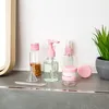 Intirilife Flaschen Set in ROSA TRANSPARENT – Mehrteiliges Produktbild-Vorschau 5