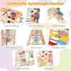 COSTWAY 8 in 1 Klettergerüst Holz, Klappbares Produktbild-Vorschau 4