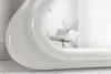 riess-ambiente Wandspiegel CURVY 160cm weiß Kunststoff MDF Produktbild-Vorschau 7
