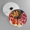Wanduhr - Rund - Glasuhr - Blumenstrauß Blumen Braut - Produktbild-Vorschau 2