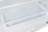 Close-up of an empty drawer in a white refrigerator. Produktbild-Vorschau