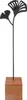 Gilde Standrelief, Ginkgo, "Ginkgo mit Stil", Aluminium, Produktbild-Vorschau 4