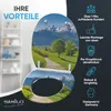 SANILO® WC-Sitz mit Absenkautomatik und Schnellverschluss Produktbild-Vorschau 3