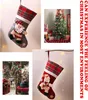 Nikolausstrumpf 4er Set Große Nikolausstiefel zum Befüllen Produktbild-Vorschau 3