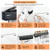 Küchenorganizer-Set Wandmontiertes Küchenutensilien Produktbild-Vorschau 4