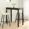 vidaXL Stolik barowy MDF czarny 115×55×107 cm Podgląd zdjęcia produktu 2