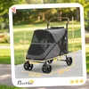 PawHut – skládací kočárek pro psy, vhodný pro velké a Náhled obrázku produktu 3