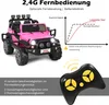 COSTWAY 12V 2 posti auto per bambini 3 velocità 2,5-4 km/h, Anteprima dell’immagine prodotto 2