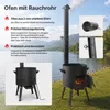 Premium Komplettset Uchag 2mm Stahl 12L Gusseisen Kazan Produktbild-Vorschau 6