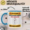 Influencer Tasse Geschenk Lustiger Spruch Geschenkidee für Produktbild-Vorschau 3
