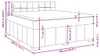 vidaXL Boxspringbett mit Matratze Hellgrau 180x200 cm Stoff Produktbild-Vorschau 8