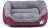 A pet bed with a paw print logo. Podgląd zdjęcia produktu