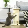Poteau à griffer PawHut, poteau à griffer de 58 cm pour Voir les images du produit 2