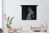 MuchoWow® Wandteppich Wandbehang Dunkler Kakadu auf Produktbild-Vorschau 3