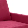 vidaXL Sessel Weinrot 60 cm Samt Produktbild-Vorschau 6