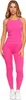 Gestreifte LEGGINS WOMEN'S Baumwolle Lange Blickdichte Produktbild-Vorschau 9