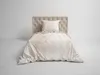 Heckett and Lane Mako Satin Dax Bettwäsche 155 Naturel Produktbild-Vorschau 6