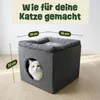 Katzenhöhle Katzenhaus Katzenbett zooprinz Milo | Plüsch | Produktbild-Vorschau 4