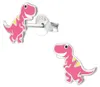 Kinder Ohrstecker Dino 925 Silber Ohrringe „Dinosaurier“ Produktbild-Vorschau 1