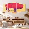 Bild auf Leinwand - Leinwandbild - Bison Illustration Bunt Produktbild-Vorschau 7