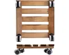 Multiroller PALISANDER nature 28 x 28 cm 4 roulettes Voir les images du produit 8