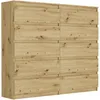 Komoda 140 cm 10 zásuvek skříňka FRAMIRE R-140-S10 artisan Náhled obrázku produktu 1
