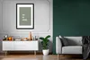 MuchoWow® Gerahmtes Poster Zitate - Außer Haus - Grün 60x90 Produktbild-Vorschau 8