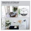 SensaHome Horloge murale en verre, 30 cm de diamètre - Voir les images du produit 5