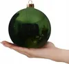 Weihnachtskugeln Kunststoff 20cm 1 Stück - Piniengrün Produktbild-Vorschau 5