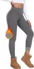 ASKSA Damen Thermo Leggings High Waist Fleece Thermoleggins Produktbild-Vorschau 1