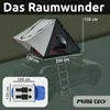 Autodachzelt Gamma L (schwarz/grau) Produktbild-Vorschau 2