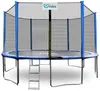 INLEA PREMIUM Jump Trampolin 400 cm mit Außenschutznetz - Produktbild-Vorschau 1