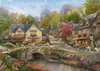 Thomas Kinkade Studios: Verano en Cobblestone Village (2000 Vista previa de la imagen del producto 1