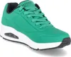 A single green Skechers sneaker is shown against a white background. Produktbild-Vorschau