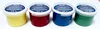 4 Fingermalfarben / Fingerfarben Set / 4x 100ml rot, blau, Produktbild-Vorschau 3